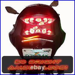 Kawasaki 17-24 Z900 LED W Tag Light & Turn Signals SX Fender Eliminator