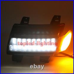LED Blinker Rear Turn Signal Fender Flare Turn light Truck LED DRL For jeep JL