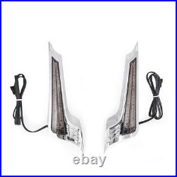 LED Brake Turn Signal rear Fender light For Harley Touring Road Glide KING 14-23