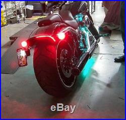 LED Fender Brake Light/Turn Signal Kit Harley Davidson Breakout Smoked Lens