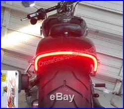 LED Fender Brake Light/Turn Signal Kit for Harley Davidson Breakout Red Lens