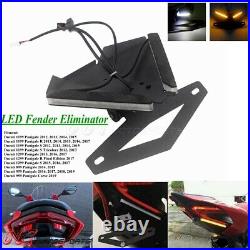 LED Fender Eliminator Kit Tail Light Turn Signals For Ducati Panigale 959 1199