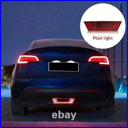LED Rear Bumper Pilot Tail Light Lamp Turn Signal Stop For Tesla Model Y 2020-22