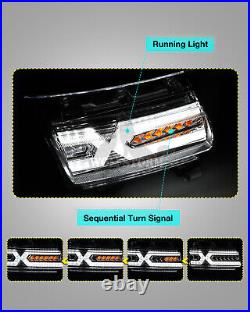 LED Sequential Turn Signals Fits 2018+ Jeep Wrangler Gladiator Front Fender DRL