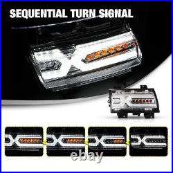 LED Sequential Turn Signals for 18-20 Jeep Wrangler Gladiator Front Fender DRL