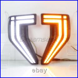 LED Side Fender Marker Light for Ford F150 Raptor 2021 2022 Dynamic Turn Signal