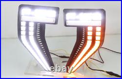 LED Side Fender Marker Light for Ford F150 Raptor 2021 2022 Dynamic Turn Signal
