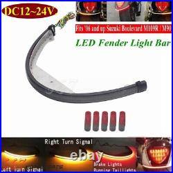 LED Turn Signal Brake Rear Fender Taillight for Suzuki Boulevard M109R 2006-2022