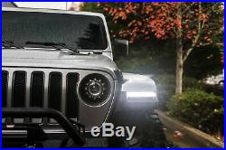 Morimoto XB LED DRL and Sequential Turn Signals 2018+ Jeep Wrangler JL