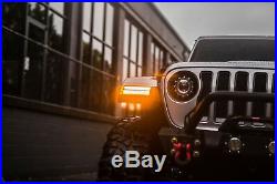 Morimoto XB LED DRL and Sequential Turn Signals 2018+ Jeep Wrangler JL
