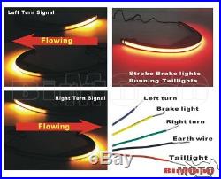 Motorbike Fender LED Turn Signal Brake Tail Light Bar for Suzuki Boulevard M109R