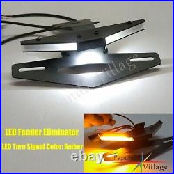 Naked Motorcycle LED Tail Tidy Turn Signal Fender Eliminator For 1290 Super R