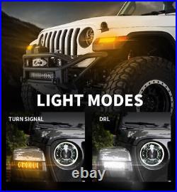 New Fender LED Turn Signal Lights Lamp for Jeep Wrangler JL Gladiator 2018-2023