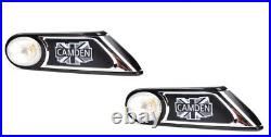 New Genuine MINI R56 CAMDEN Side Turn Signal With Grill White Set Pair L+R OEM