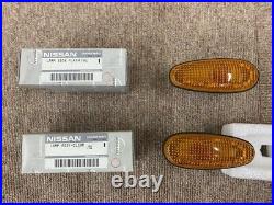 Nissan C33 Laurel Genuine Fender Marker Side Turn Signal Flasher Lamp Set JDM