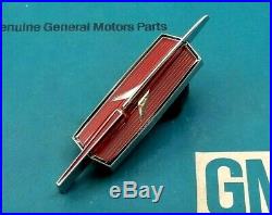 Nos 1974 Oldsmobile Cutlass Supreme Header Panel Emblem Gm Grill 73 74 Trim
