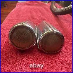 Pair Of 1934 Nash Turn Signal Light Ambassador fender mounted