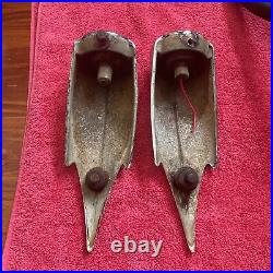 Pair Of 1934 Nash Turn Signal Light Ambassador fender mounted