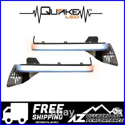 Quake LED Slim Fender Chop Kit DRL Sequen Turn Signal Lights for JL JLU JT Sport