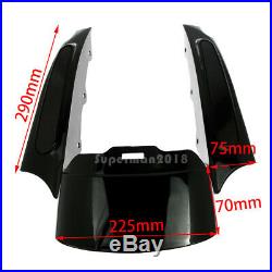 Rear Fender Extension Turn Signal Brake Run LED Fit For Harley Touring 2009-2013