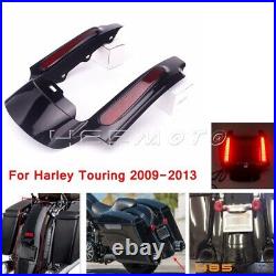 Rear Fender Extension with LED Turn Signal Light for Harley Touring Glide 2009-13