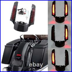 Rear Fender Fascia LED Light For Harley Touring Road King Street Glide 2014-2023