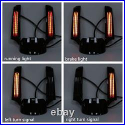 Rear Fender Fascia LED Light For Harley Touring Road King Street Glide 2014-2023