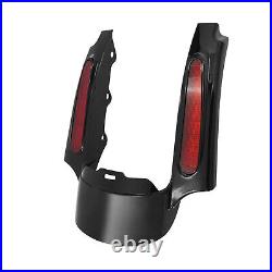 Rear Fender Run Brake LED Turn Signal Light Fit For Harley Touring Glide 2009-13