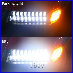 Sequencial LED Fender Lights Turn Signal Running Water DRL Lamps for Jeep JL JLU