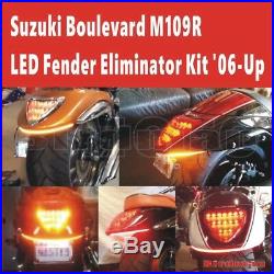 Sequential Fender LED Turn Signal Brake Tail Light for Suzuki Boulevard M109R