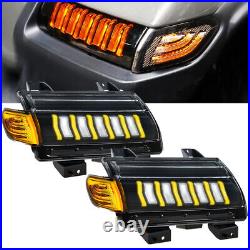 Sequential LED Fender Lights Kits Turn Signal DRL for Jeep Wrangler JL 18-23