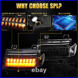 Sequential Led Turn Signal Lights Fender Lamps for Jeep Wrangler JL & Gladiator