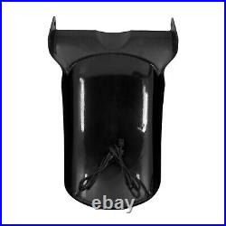 Short Oval Rear Fender with Turn Signal Fit For Softail Breakout Fatboy 18-23