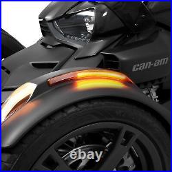 Show Chrome LED Light Front Fender for Can-Am Ryker 41-187A