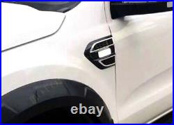 Side Air Vent Fender Turn signal replace Protect Decor For Ford Ranger 2019-2021
