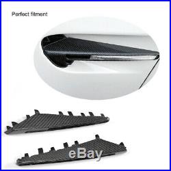 Side Fender Turn Signal Cover Cap Fit For BMW E92 E93 M3 08-11 DRY Carbon Fiber