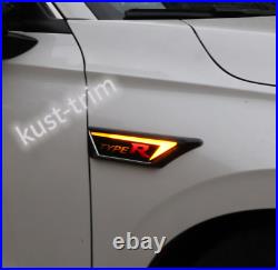 Side Vent Fender LED Driving Lights/ Turn Signal Lights For Honda Civic 2022-23