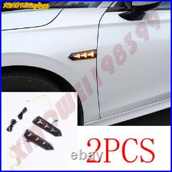 Side Vent Fender LED Driving Lights/ Turn Signal Lights For Honda Civic 22-2023