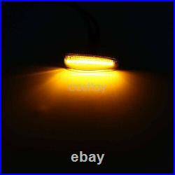 Smoke LED Side Fender Turn Signal Light Lamp-Repeater For Mitsubishi Lancer EVOX