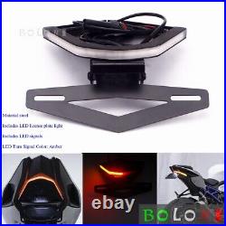 Tail Tidy Fender Eliminator with LED Turn Signals Lights For BMW S1000RR 2020-2022