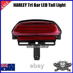 Tri Bar Fender LED Tail Turn signal Light Harley Softail FXSTB 2006-2016 cvo FXS