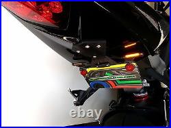 Triumph Daytona 675 Fender Eliminator Kit with Red LED Turn Signals Red Lens