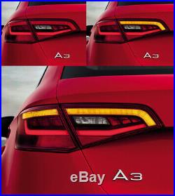 Upgrade Dynamic Turn Signal Adapter LED Tail Lights Module AUDI A3 S3 8V S Line