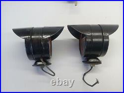 Very Nice Shape 2 Vintage Arrow Safety 6 Volt Turn Signal lights & Switch