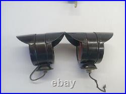 Very Nice Shape 2 Vintage Arrow Safety 6 Volt Turn Signal lights & Switch