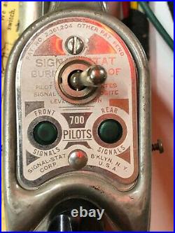 Vintage auto TRUCK Van turn SIGNAL STAT Burn Out Proof Directional SWITCH Old