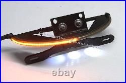 Yamaha Bolt Fender Eliminator LED Turn Signal Light Bar Kit Smoke Lens